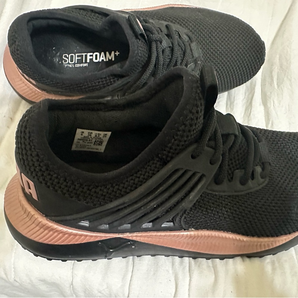 Puma Black and Brown Athletic Shoes - Picture 4 of 7